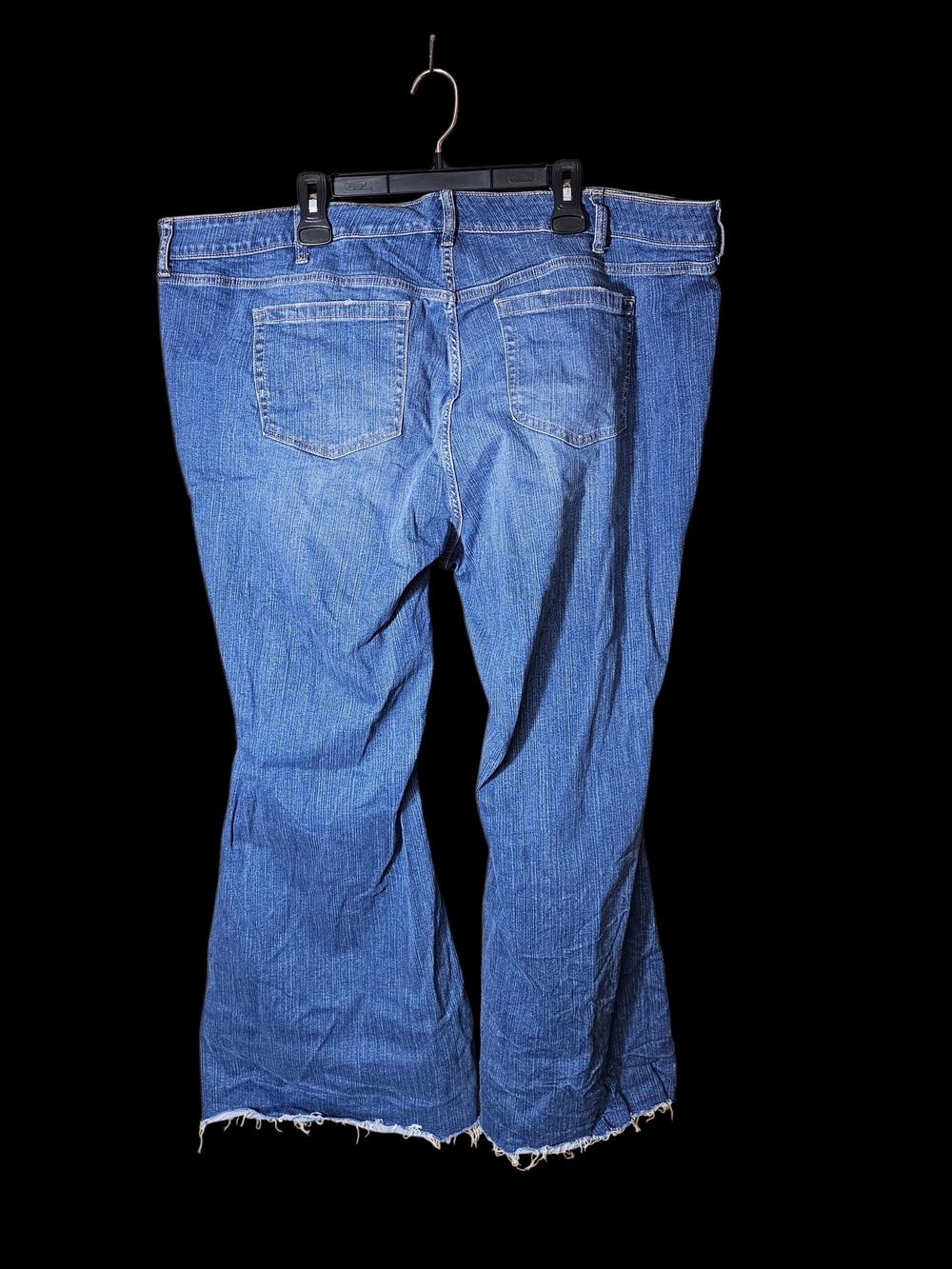 torrid Blue Distressed Flare Jeans *TALL* - Picture 2 of 4